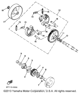 PW50J1 Сцепление