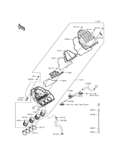 KLZ1000 Воздушный фильтр
