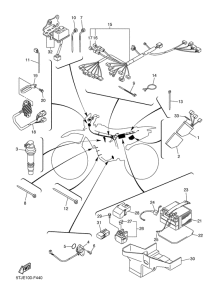 WR450F Электрика 1