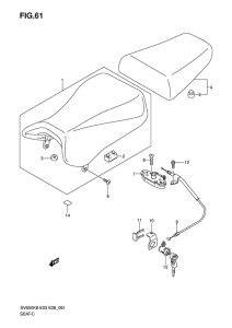 SV650 Пружина