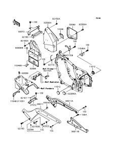VN800 Короб для АКБ