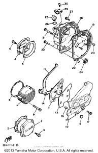 FZ600TC Боковые крышки