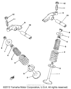 SR500H Клапана