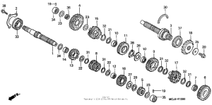 CBR900RE Трансмиссия