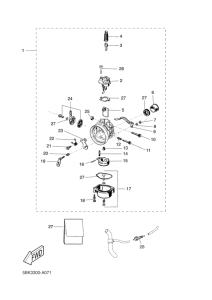 DT50RSM Карбюратор