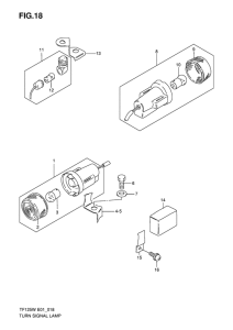 TF125 Поворотники