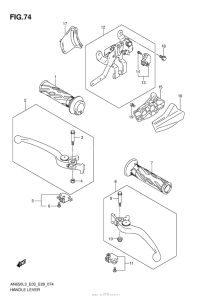 AN650 Handle Lever (An650L3 E33)