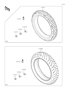 EX400 Колеса,покрышки