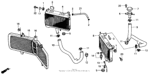 GL1500 Радиатор