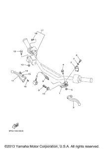 TTR225R Рулевые переключатели