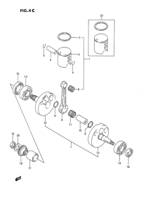 RM80 Вал коленчатый