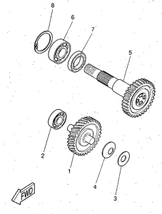 YQ50 Трансмиссия