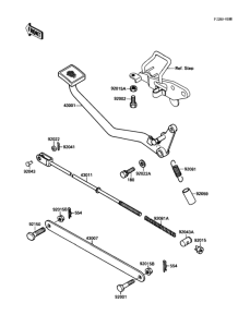 EL250 Педаль тормоза