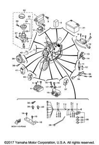 YW125 Электрика 1