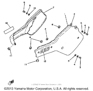 IT465H Боковые обтекатели