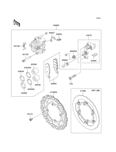  Передний тормоз