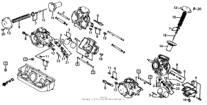 VF700S Carburetor component