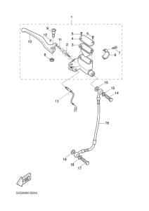YH50 Главный тормозной цилиндр