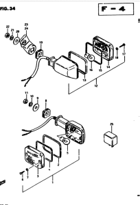 GS450 Поворотники