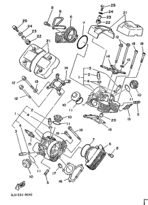 XV240 Головка цилиндров