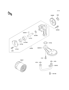 KLE500 Масляный насос