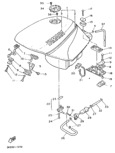  Топливный бак