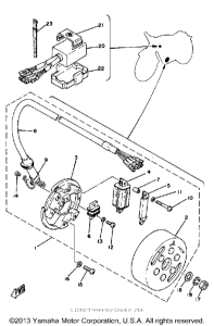 YZ465H C - d - i - magneto