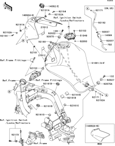 EX650 Fuel tank(1 / 2)