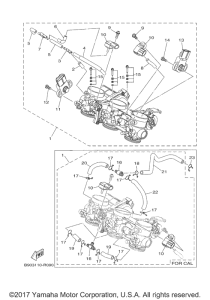 FZ09 Впускная система
