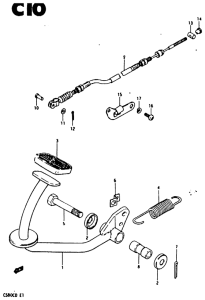 CS80 Передний суппорт