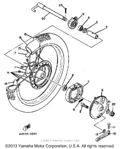 IT175K Переднее колесо