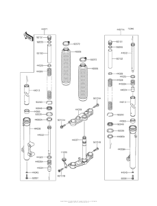  Передняя вилка