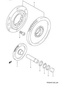 RF900 Муфта стартера