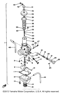 DT175F Карбюратор