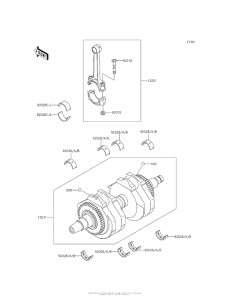 EJ800 Коленвал
