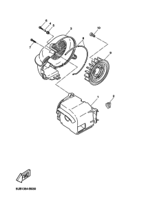 YH50 Воздухоотвод и вентилятор