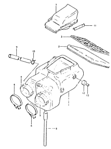 GSX400 Воздухоочиститель
