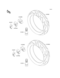 ZX500 Покрышки