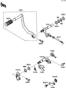 VN1500 Механизм переключения передач