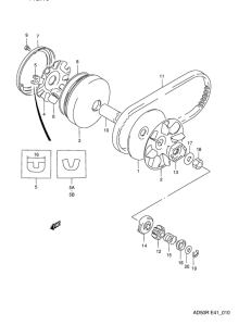 AD50 Трансмиссия