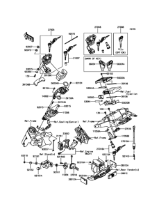 ZR1000 Замок зажигания