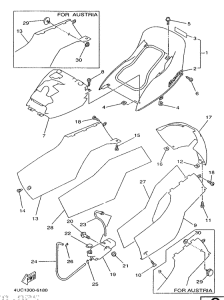 YP250 Боковые обтекатели