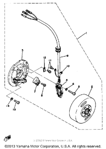 YZ400D C - d - i - magneto