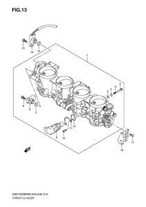 GSX1300BK Дроссель
