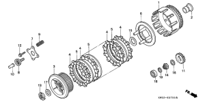 NX250 Бендикс