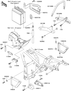 EL250 Короб для АКБ