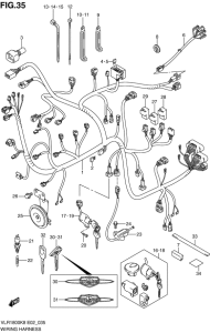 VLR1800 Жгут проводов
