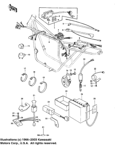 KZ900 Электрика