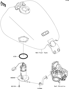 VN1700 Топливный насос
