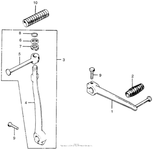 XL70 Change pedal + kick arm